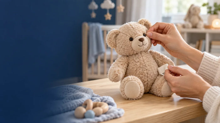Comment choisir une peluche sûre pour bébé — Royaume Peluche