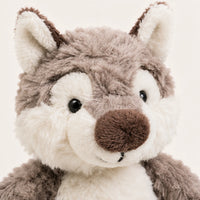 Peluche loup Royaume Peluche - détail