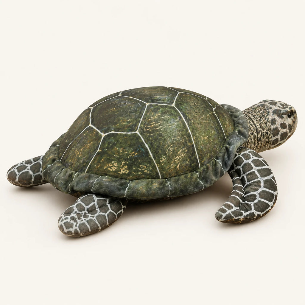 Peluche tortue de mer Royaume Peluche - vue arrière