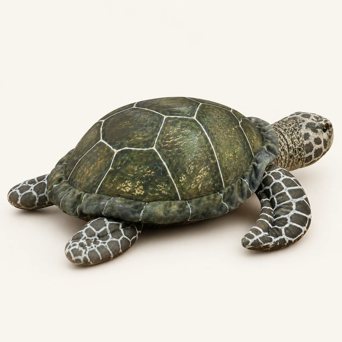 Peluche tortue de mer Royaume Peluche - vue arrière