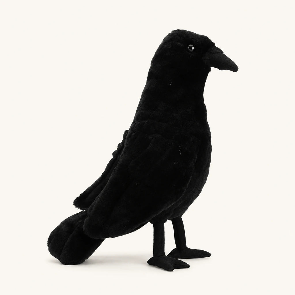 Peluche corbeau Royaume Peluche - vue principale