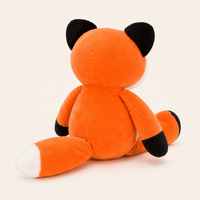 Peluche renard vue de profil