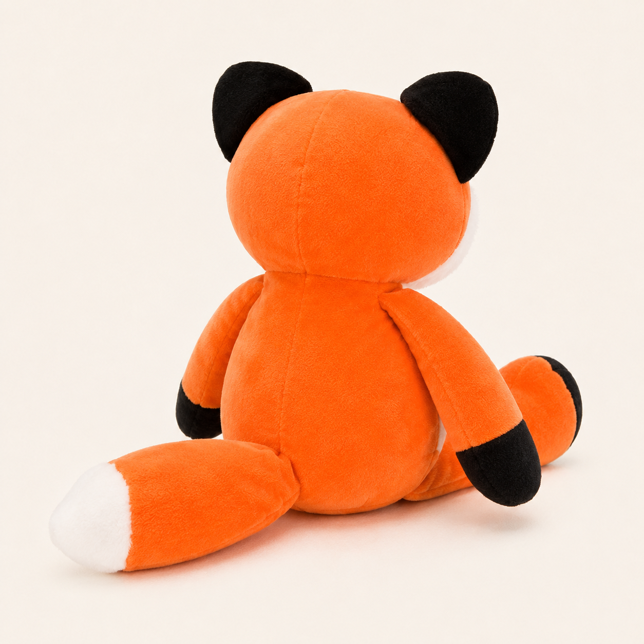 Peluche renard vue de profil