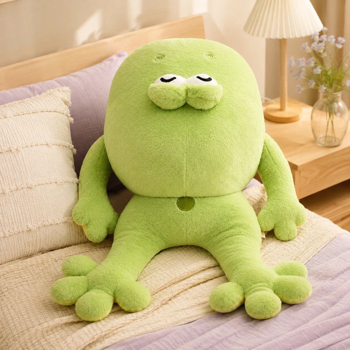 Peluche Grenouille Verte