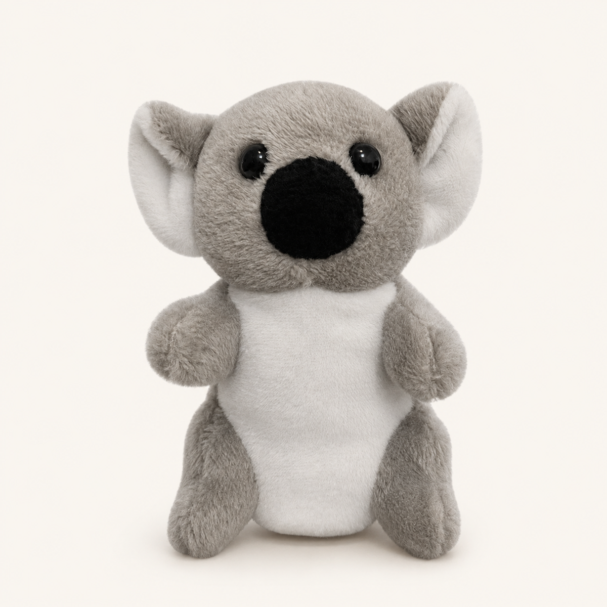 Marionnette à doigt peluche koala gris