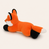 Mini peluche renard vue de profil