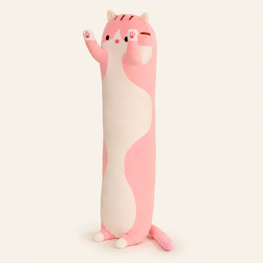 Peluche Chat Rose