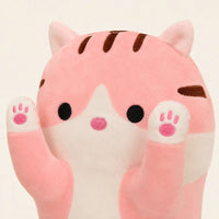 Peluche Chat Rose