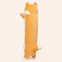 Coussin peluche Shiba Inu, vue de dos