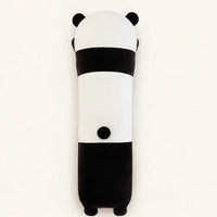 Coussin peluche panda, vue de dos