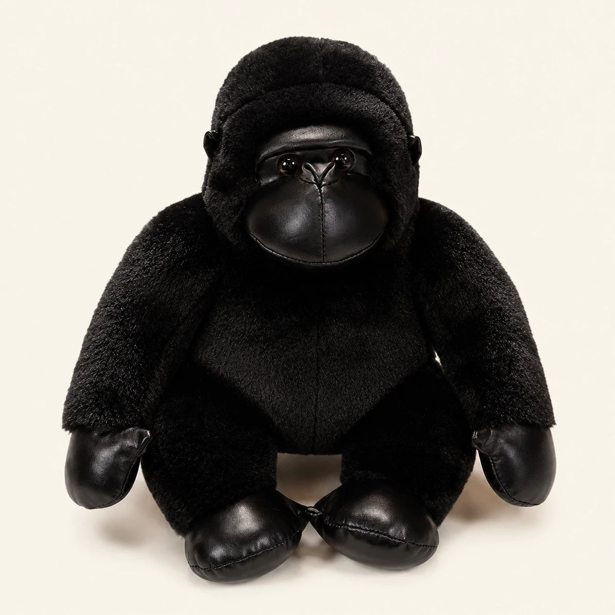 Peluche gorille assise, vue de face