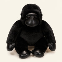 Peluche gorille assise, vue de face
