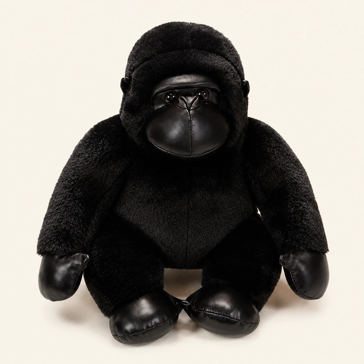 Peluche gorille assise, vue de face