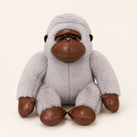 Peluche orang-outan assise, vue de face
