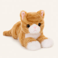 Peluche chat jaune principale
