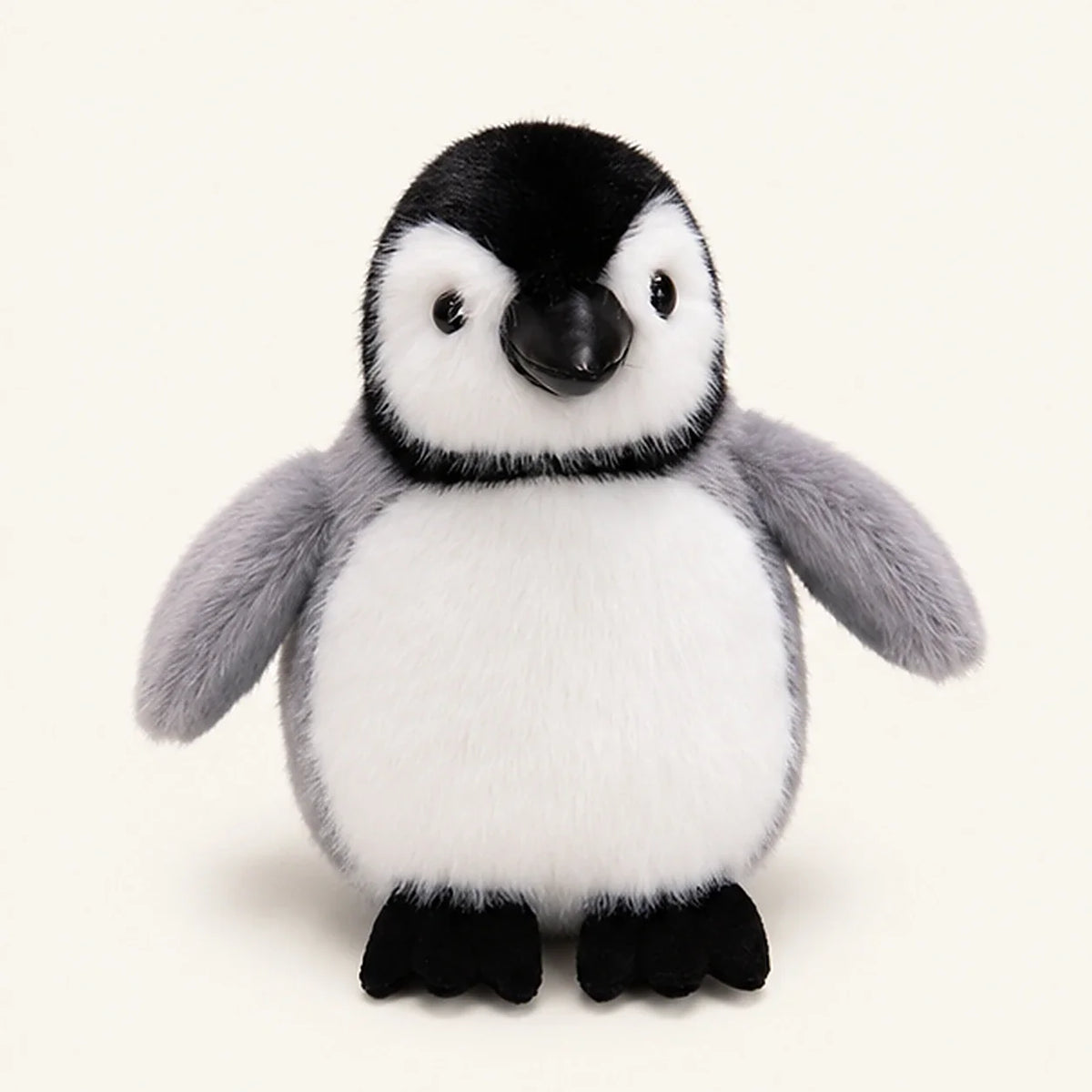 Peluche pingouin gris - vue principale