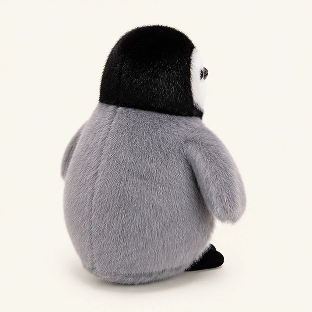 Peluche pingouin gris - autre angle