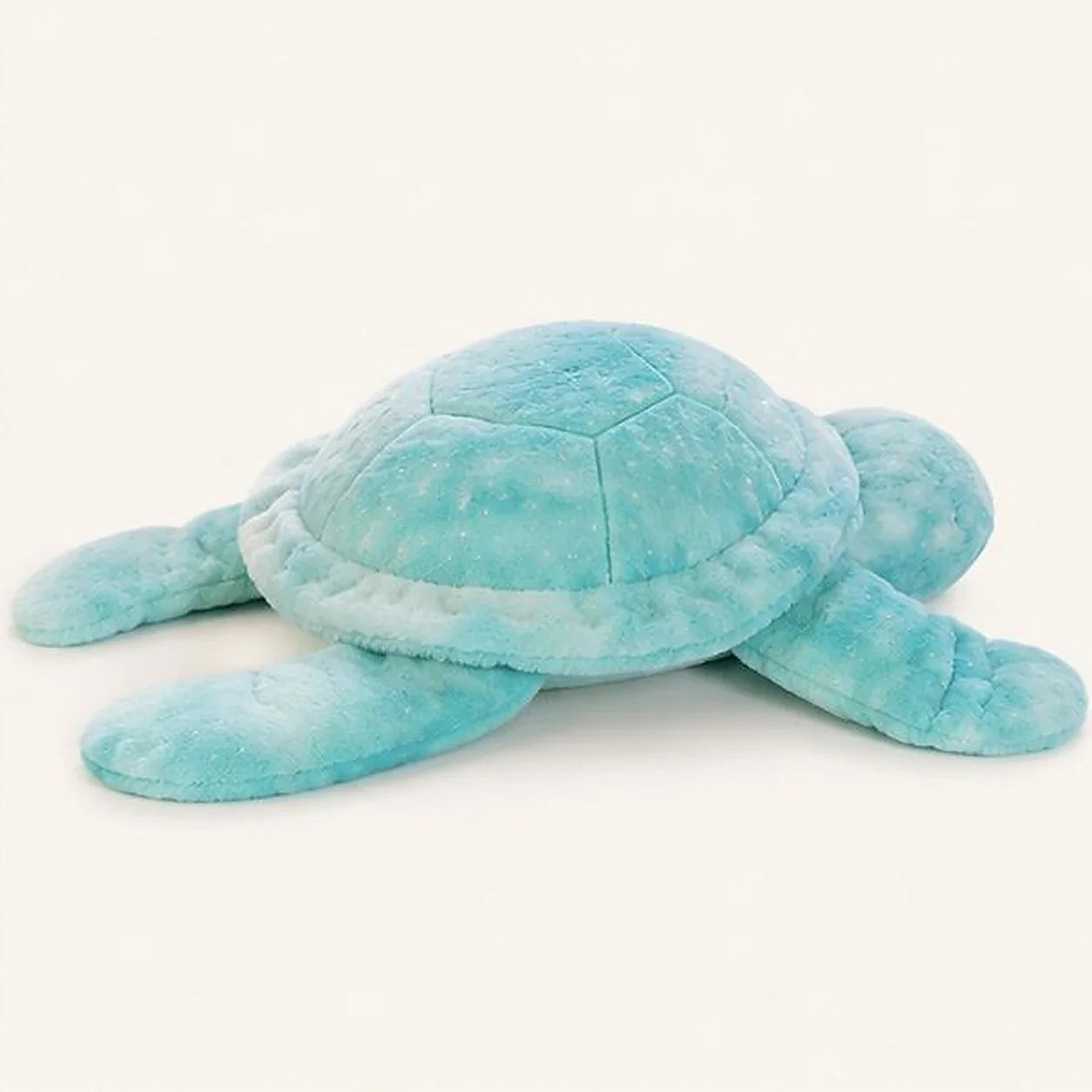 Peluche tortue turquoise - autre angle