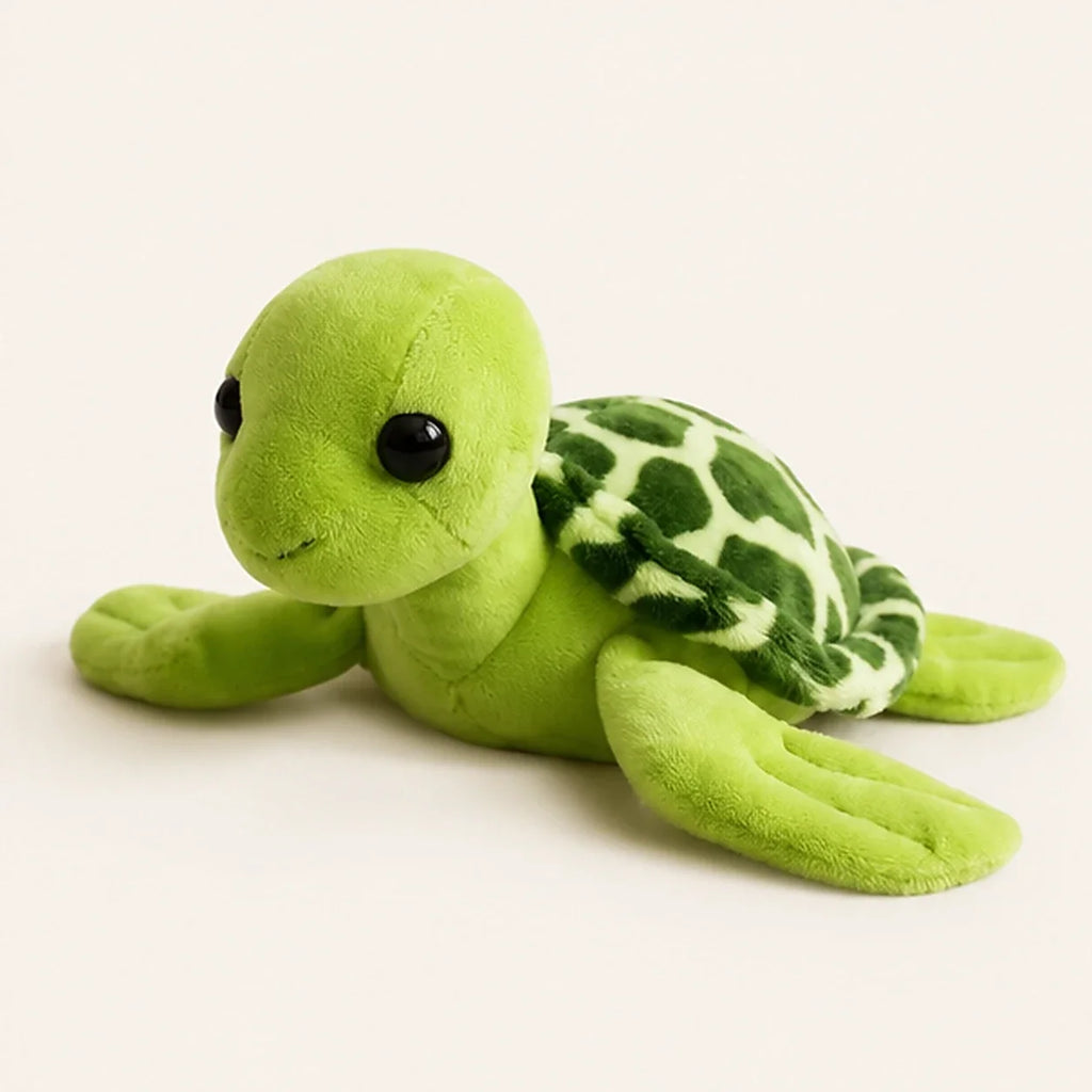 Peluche tortue verte 28 cm - vue principale