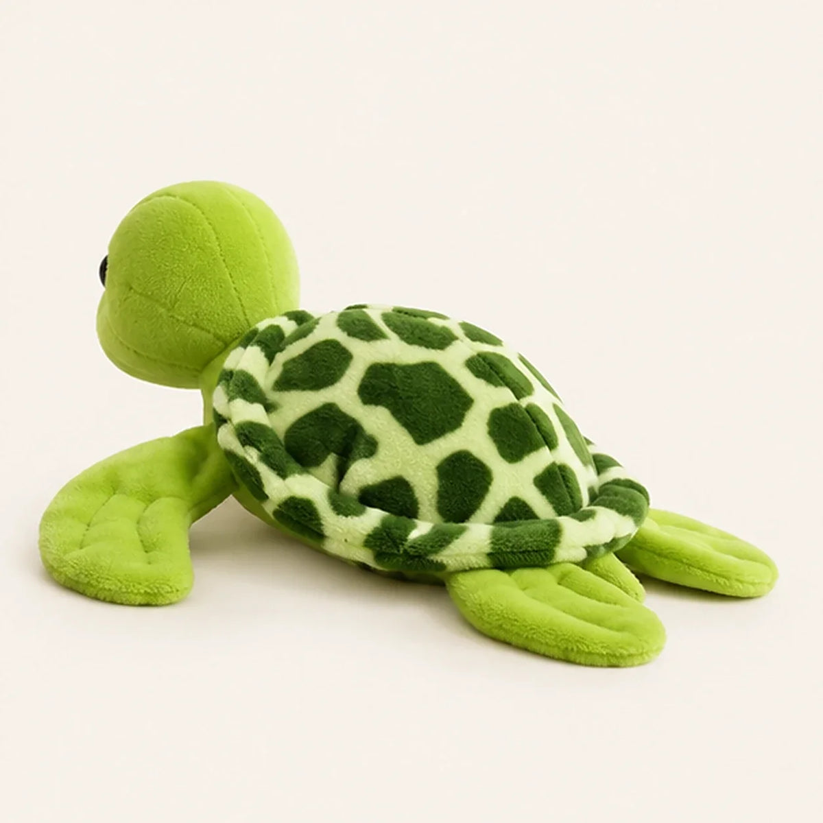 Peluche tortue verte 28 cm - autre angle