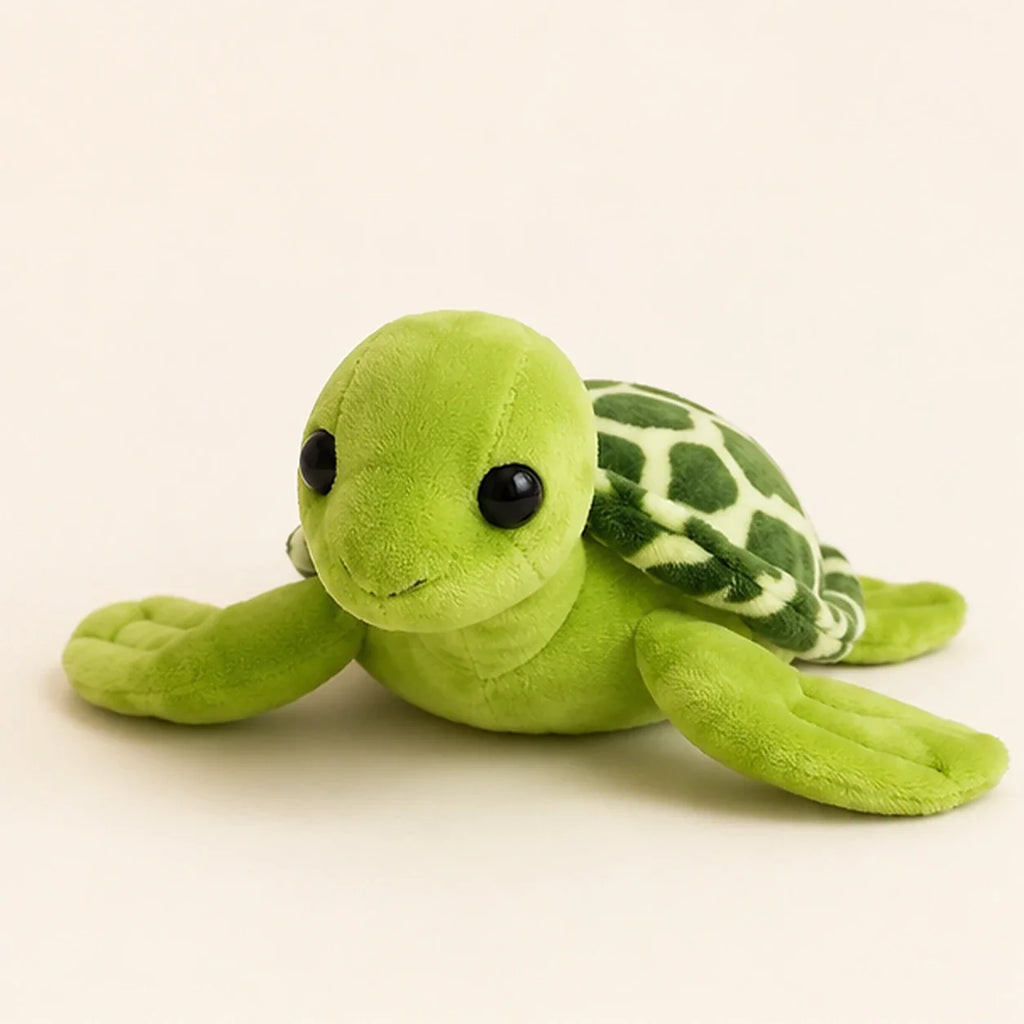 Peluche tortue verte 22 cm - vue principale