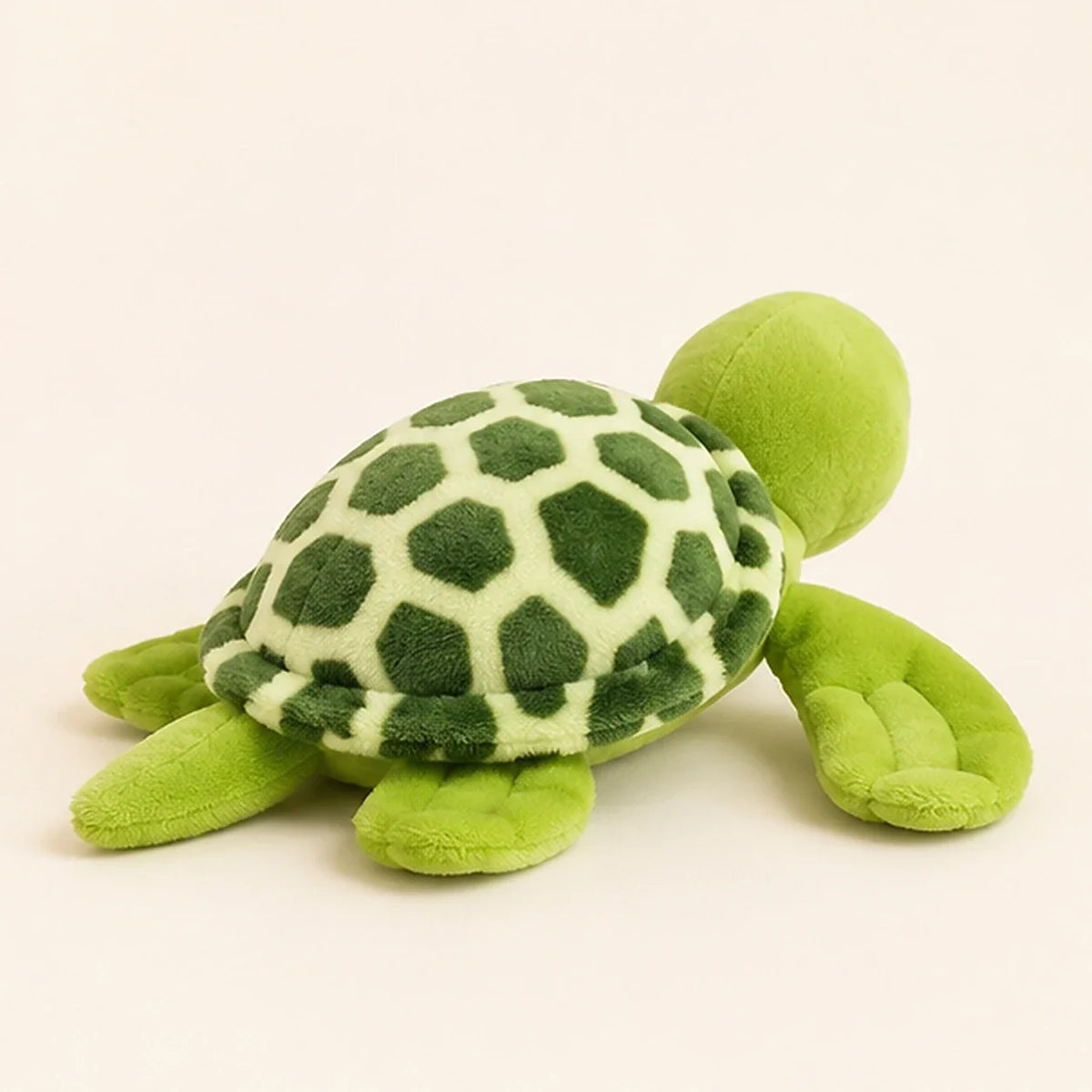 Peluche tortue verte 22 cm - autre angle