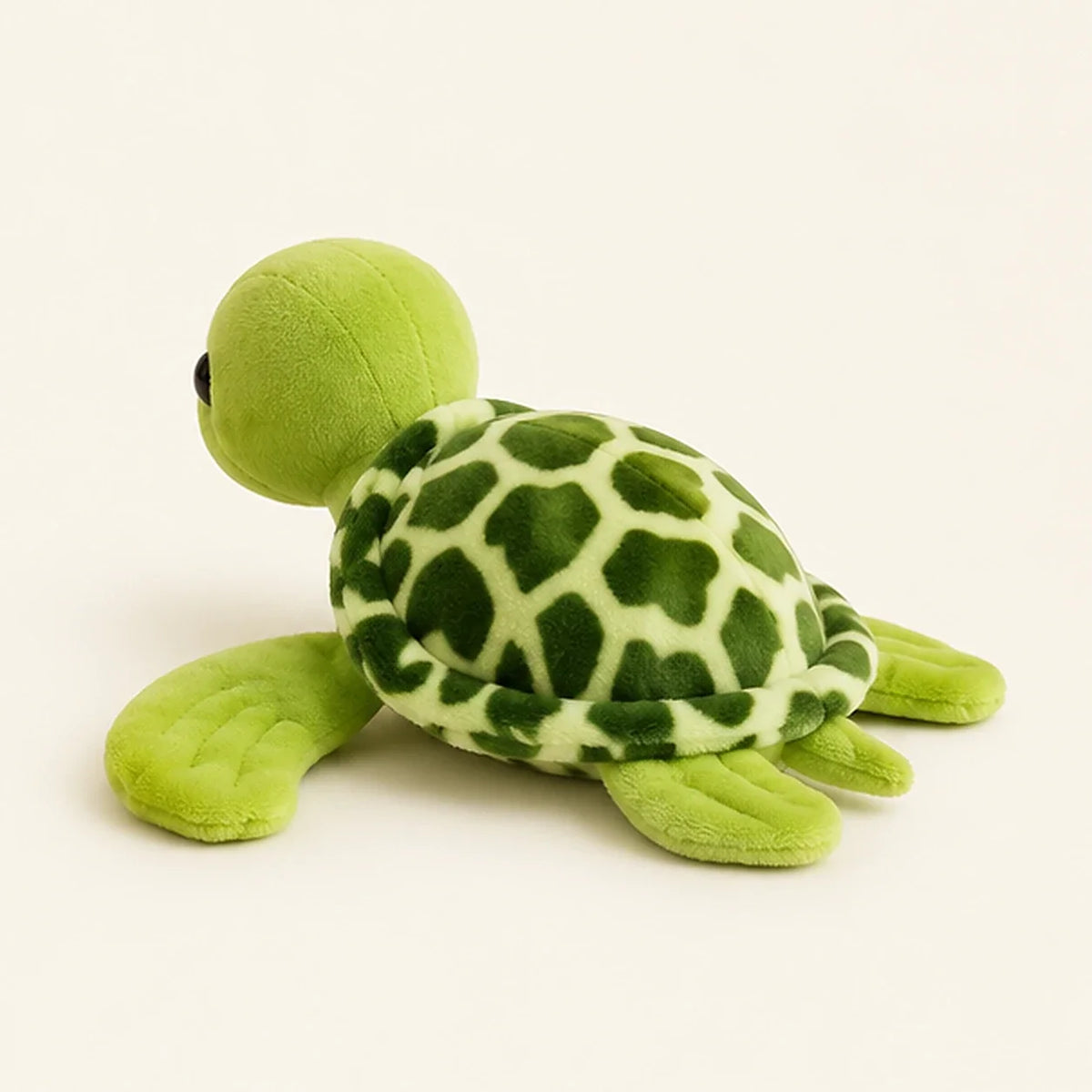 Peluche tortue verte 18 cm - autre angle