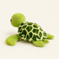 Peluche tortue verte 18 cm - autre angle