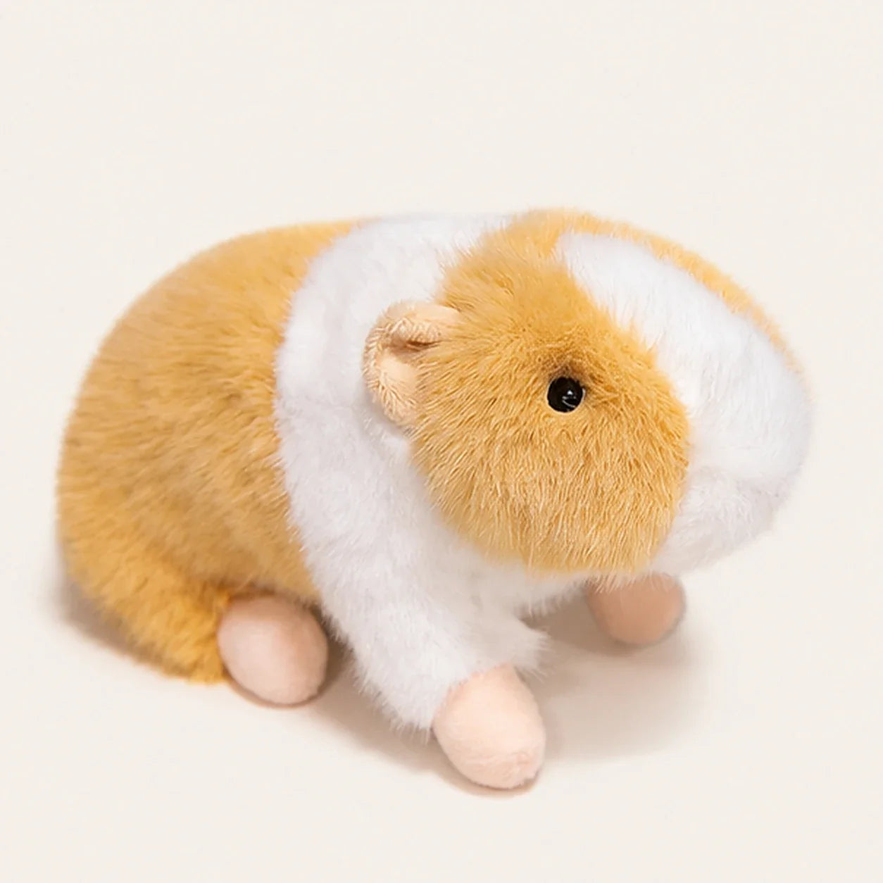 Peluche cochon d'Inde jaune blanc - vue principale