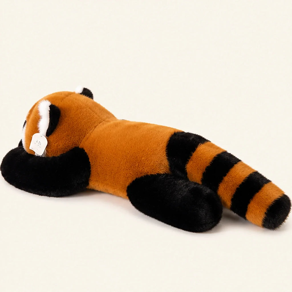 Peluche panda roux lestée 65 cm - autre angle