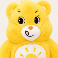 Peluche ours sunny jaune 33 cm - détail visage