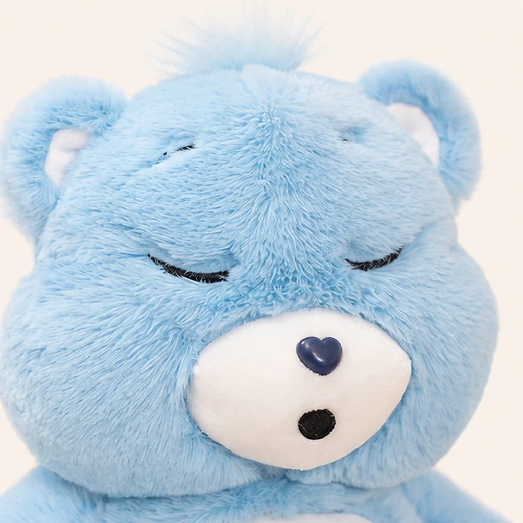 Peluche ours sleeping bear 33 cm - détail visage