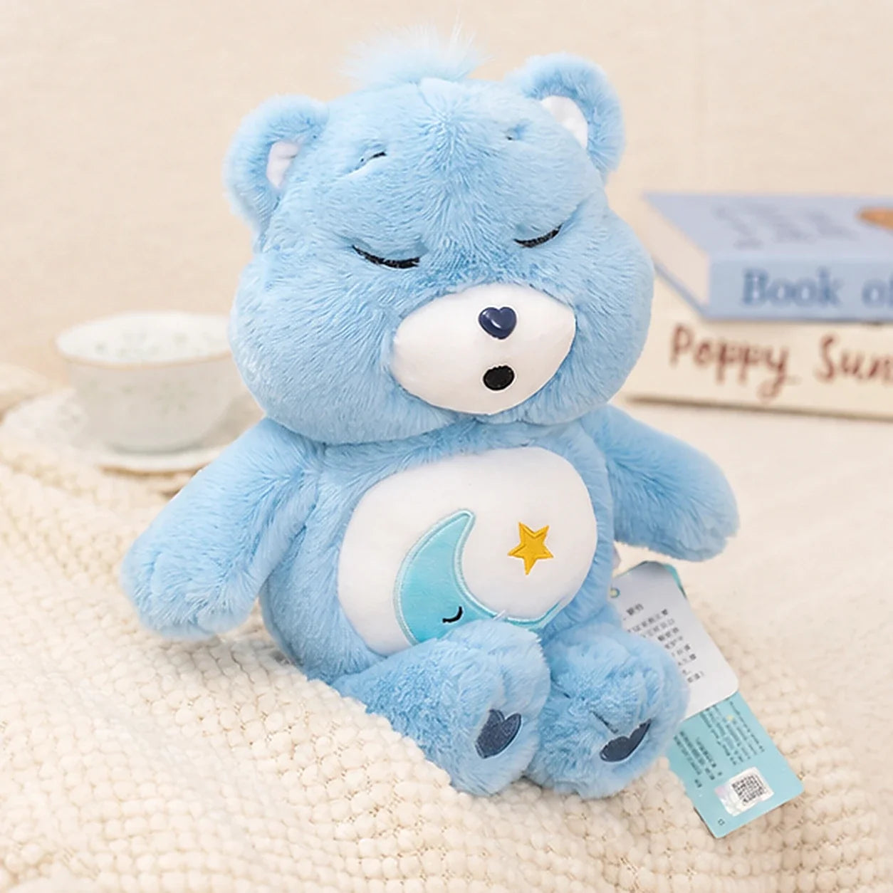 Peluche ours sleeping bear 33 cm - mise en situation
