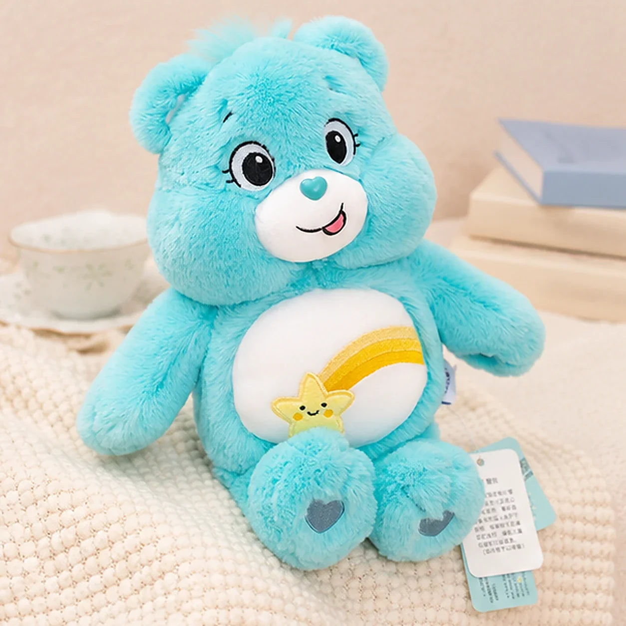 Peluche ours wish bear 33 cm - mise en situation