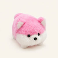 Peluche renard rose 16 cm - photo principale