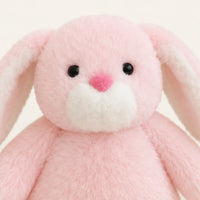 Peluche lapin 20-23 cm - détail visage