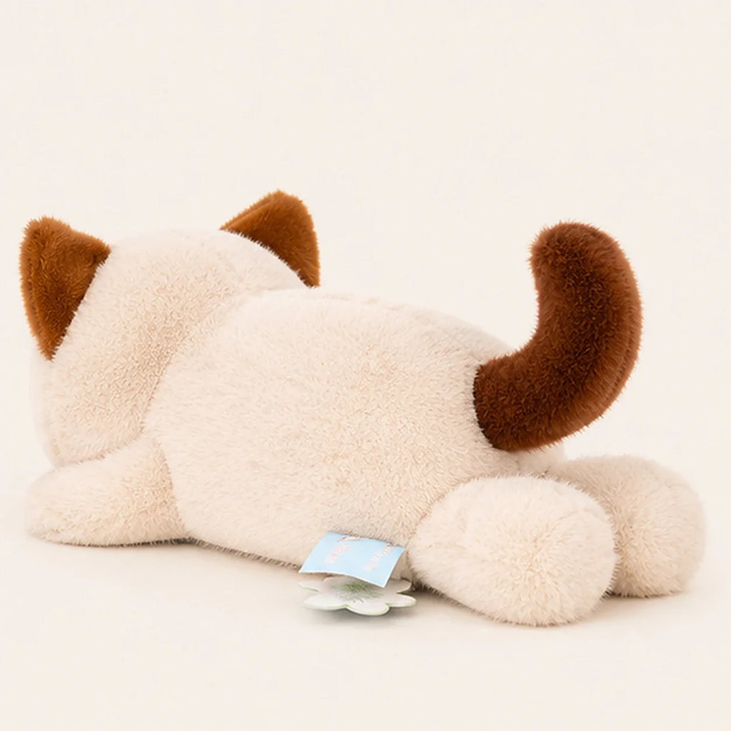 Peluche chat siamois 40 cm - autre angle
