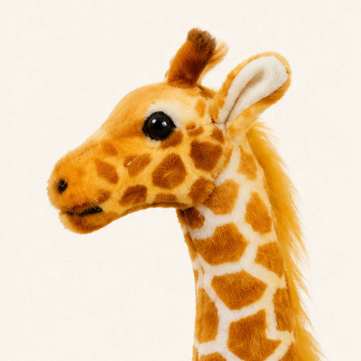 Peluche girafe 35 cm - détail visage