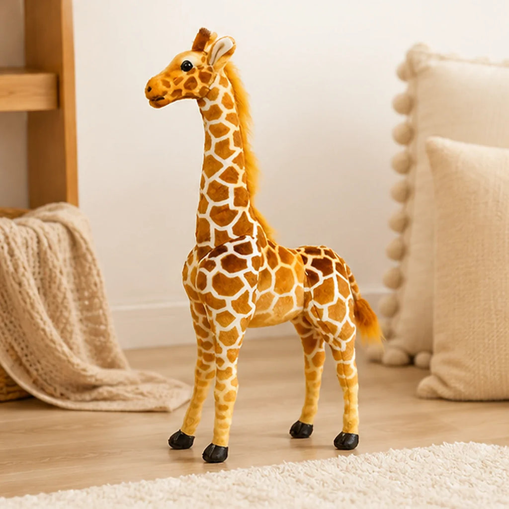 Peluche girafe 35 cm - mise en situation