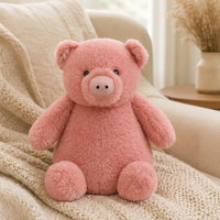 Peluche cochon 20-23 cm - mise en situation