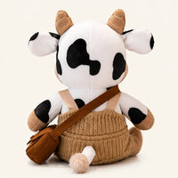Peluche vache style 1 30 cm - autre angle