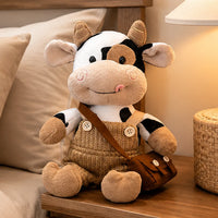 Peluche vache style 1 30 cm - mise en situation