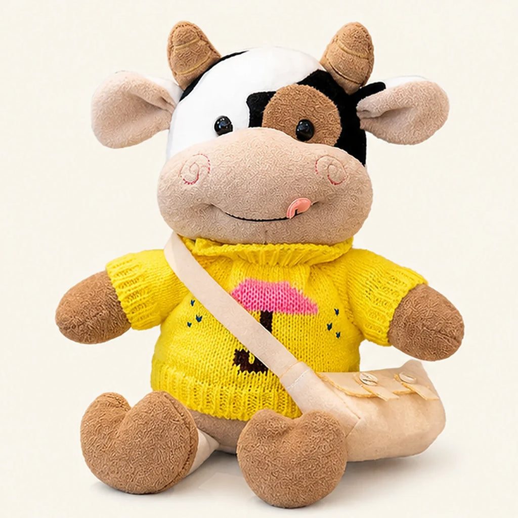 Peluche vache style 6 30 cm - photo principale