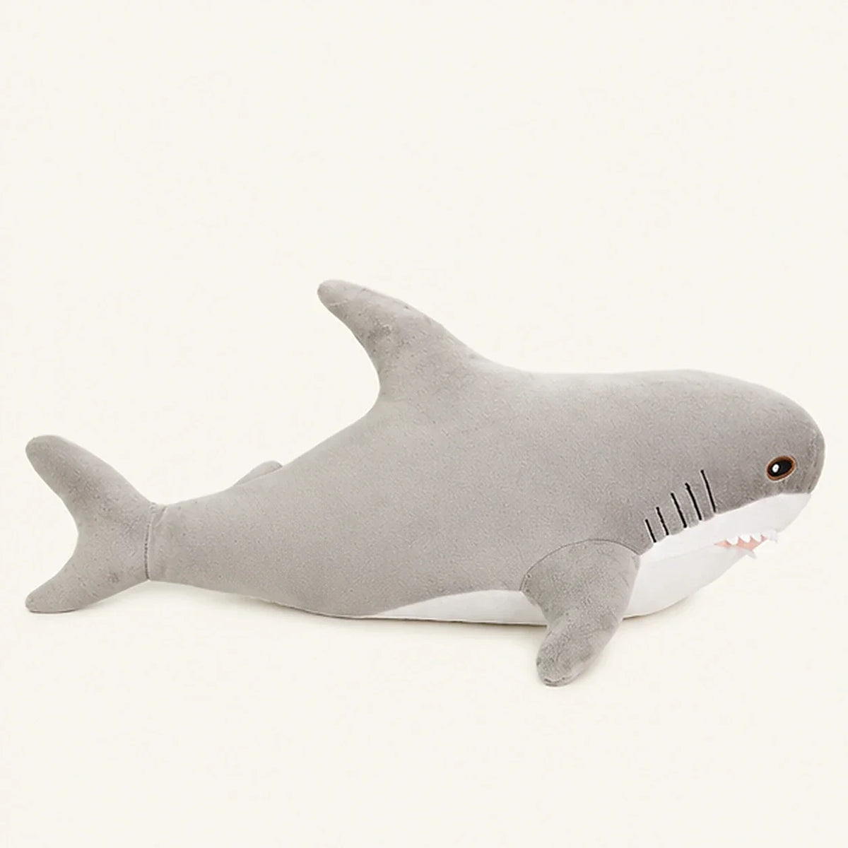 Peluche requin gris clair 30-140 cm - photo principale