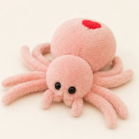 Peluche araignée rose - photo principale
