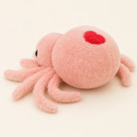 Peluche araignée rose - autre angle