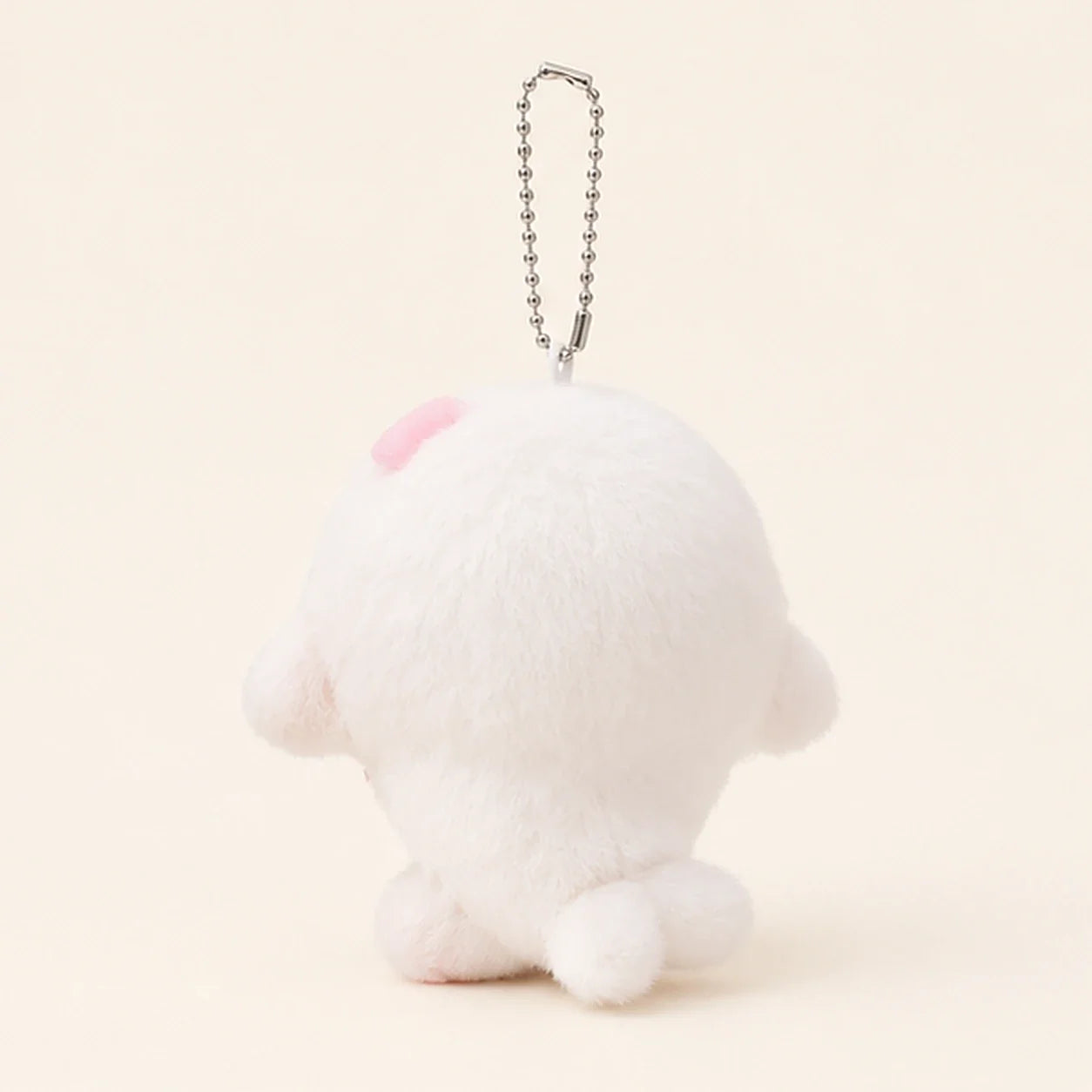 Peluche phoque porte-clé avec nœud - autre angle