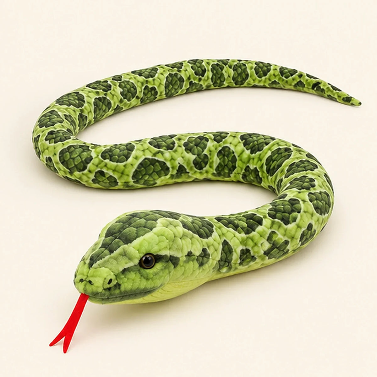 Très grande peluche serpent - photo principale