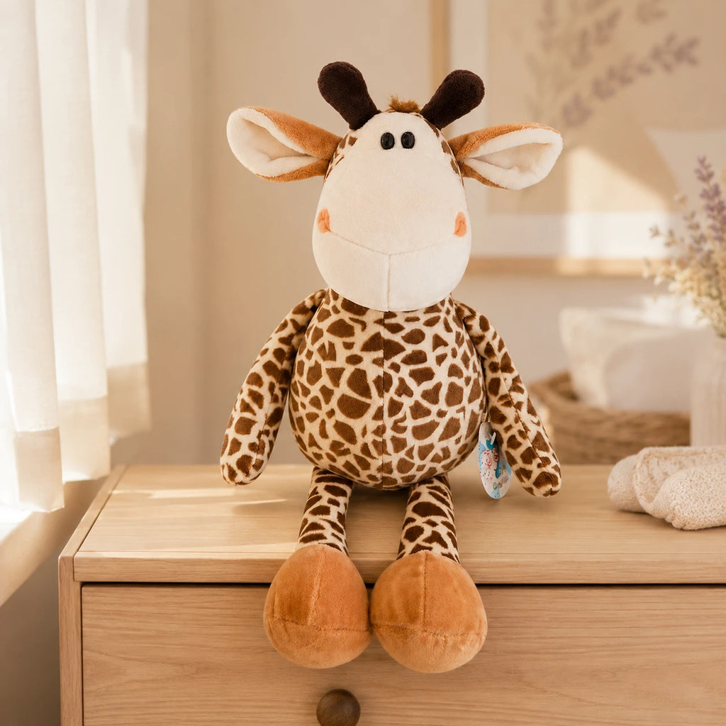 Peluche girafe Royaume Peluche - mise en situation