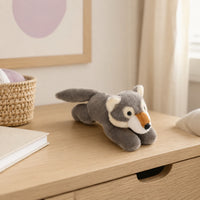 Peluche loup Royaume Peluche - mise en situation